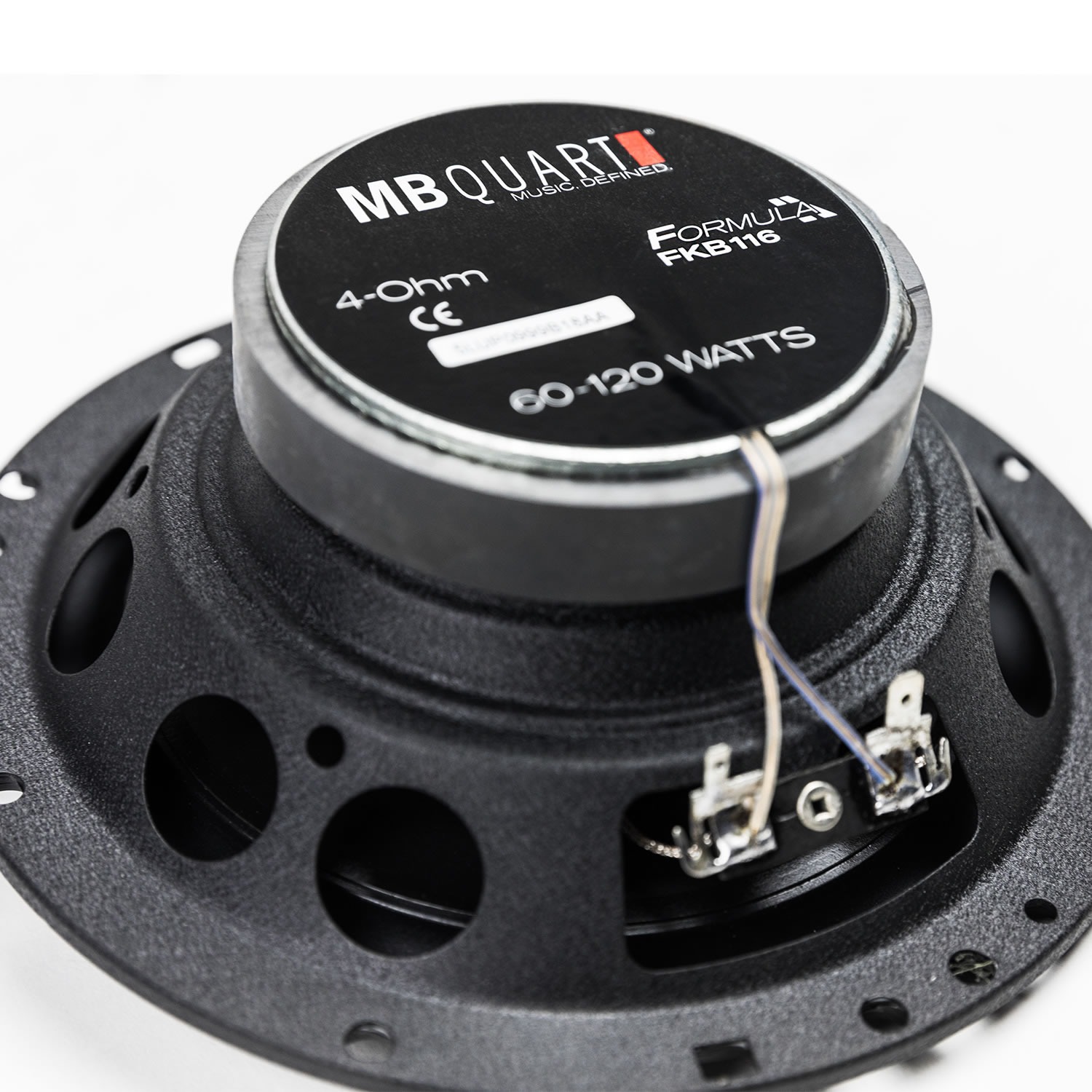 MB Quart Formula 6.5 inch 3-Way coaxial car Speakers