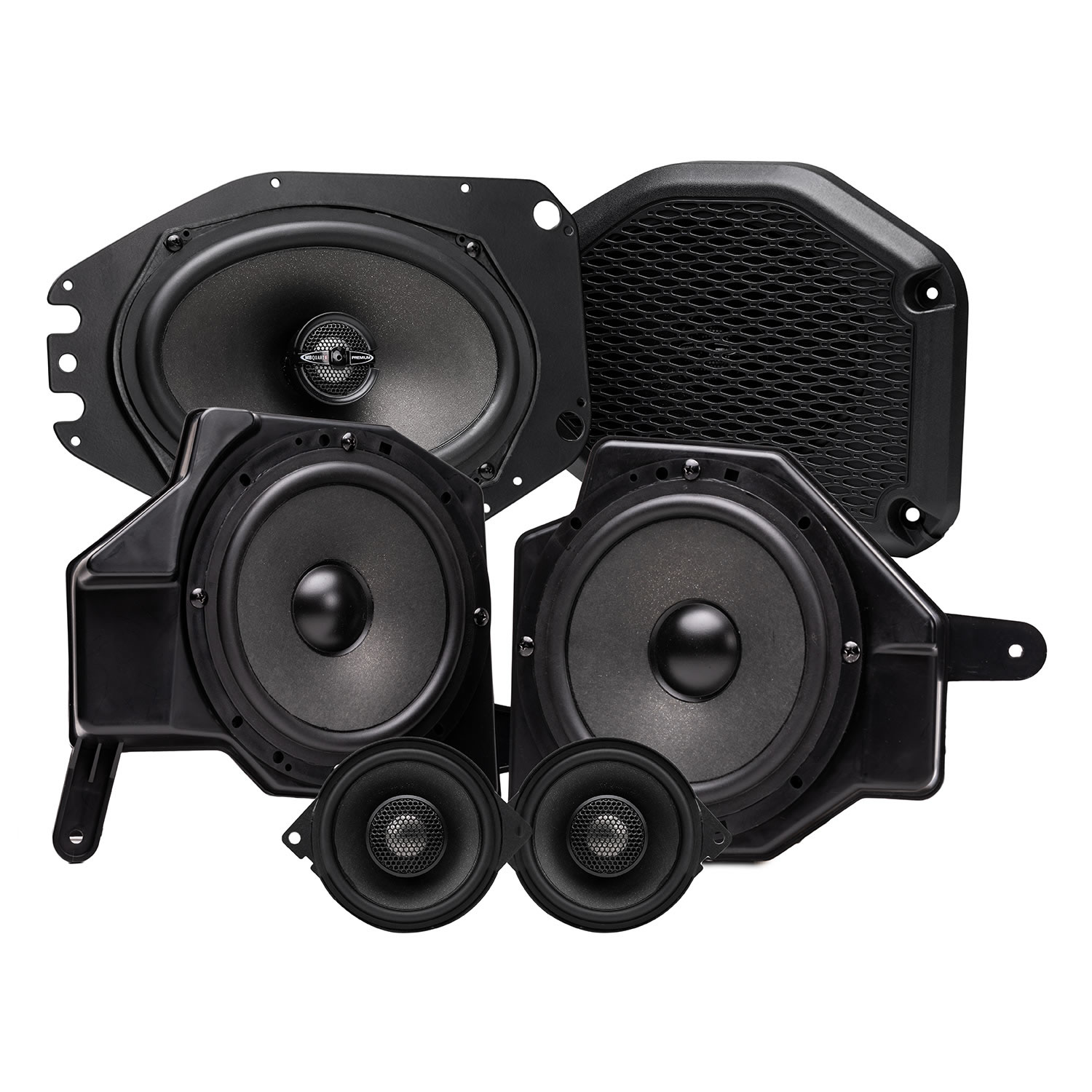 MBQJ-STG6-1 STAGE 6 Jeep® Wrangler (JL) / Gladiator (JT) Tuned Six Speakers  Upgrade | MB Quart
